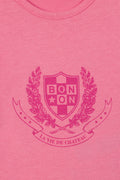 T-shirt - Tuba rose Bébé coton organique imprimé