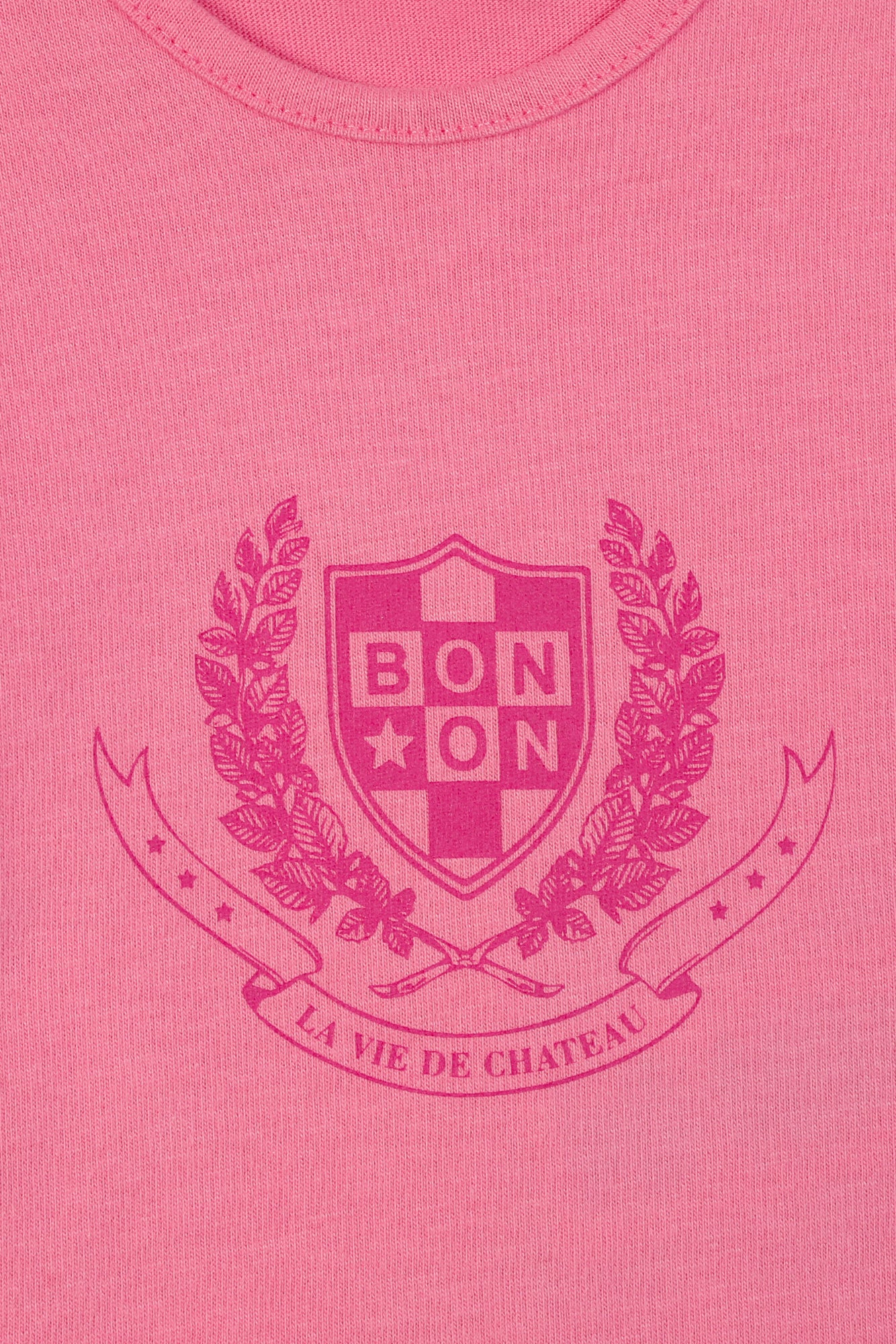 T-shirt - Tuba rose Bébé coton organique imprimé