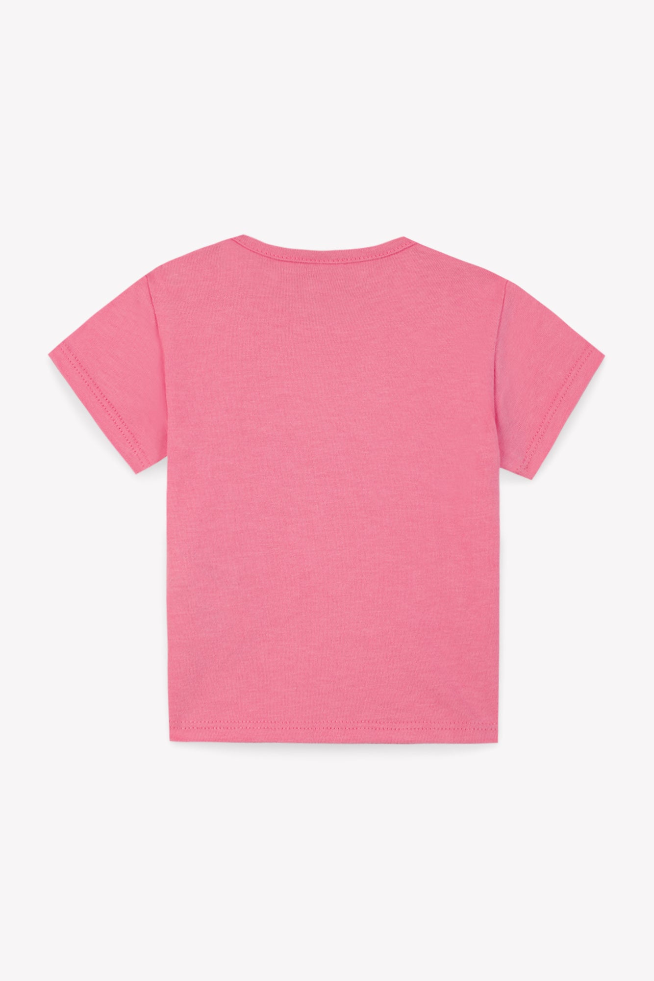 T-shirt - Tuba rose Bébé coton organique imprimé