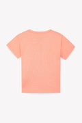 T-shirt - Orange snorkel Baby organic cotton Print