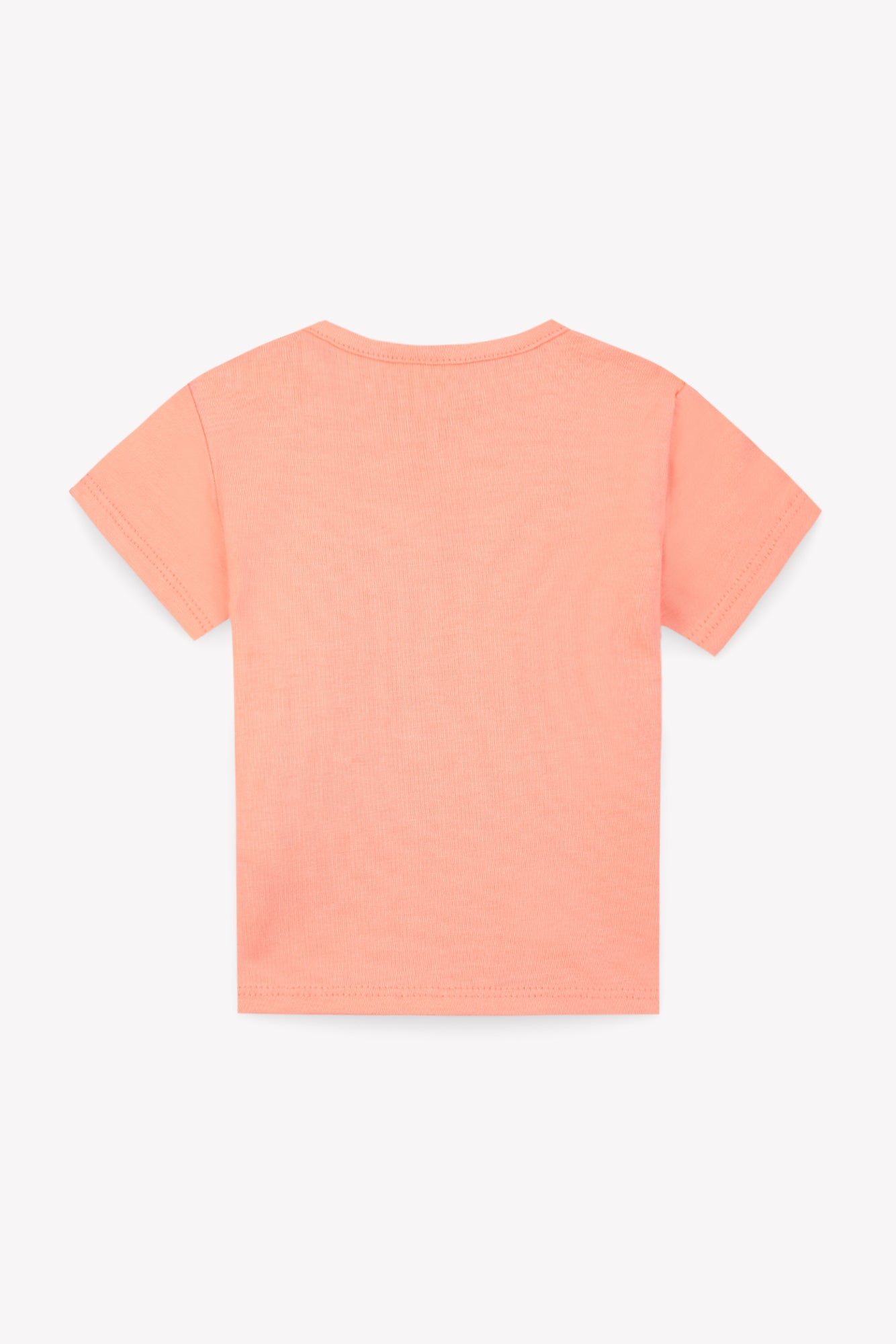 T-shirt - Orange snorkel Baby organic cotton Print