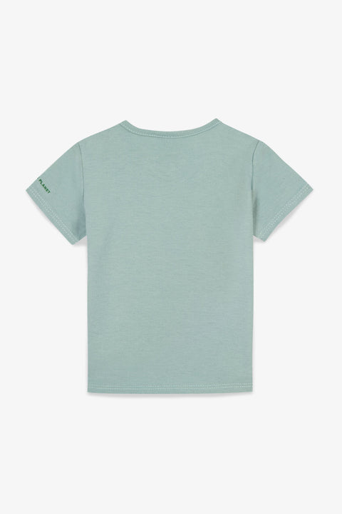 T-shirt - Tuba Green Baby organic cotton Print - Image principale