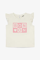 T-shirt - Tika écru Bébé coton organique imprimé