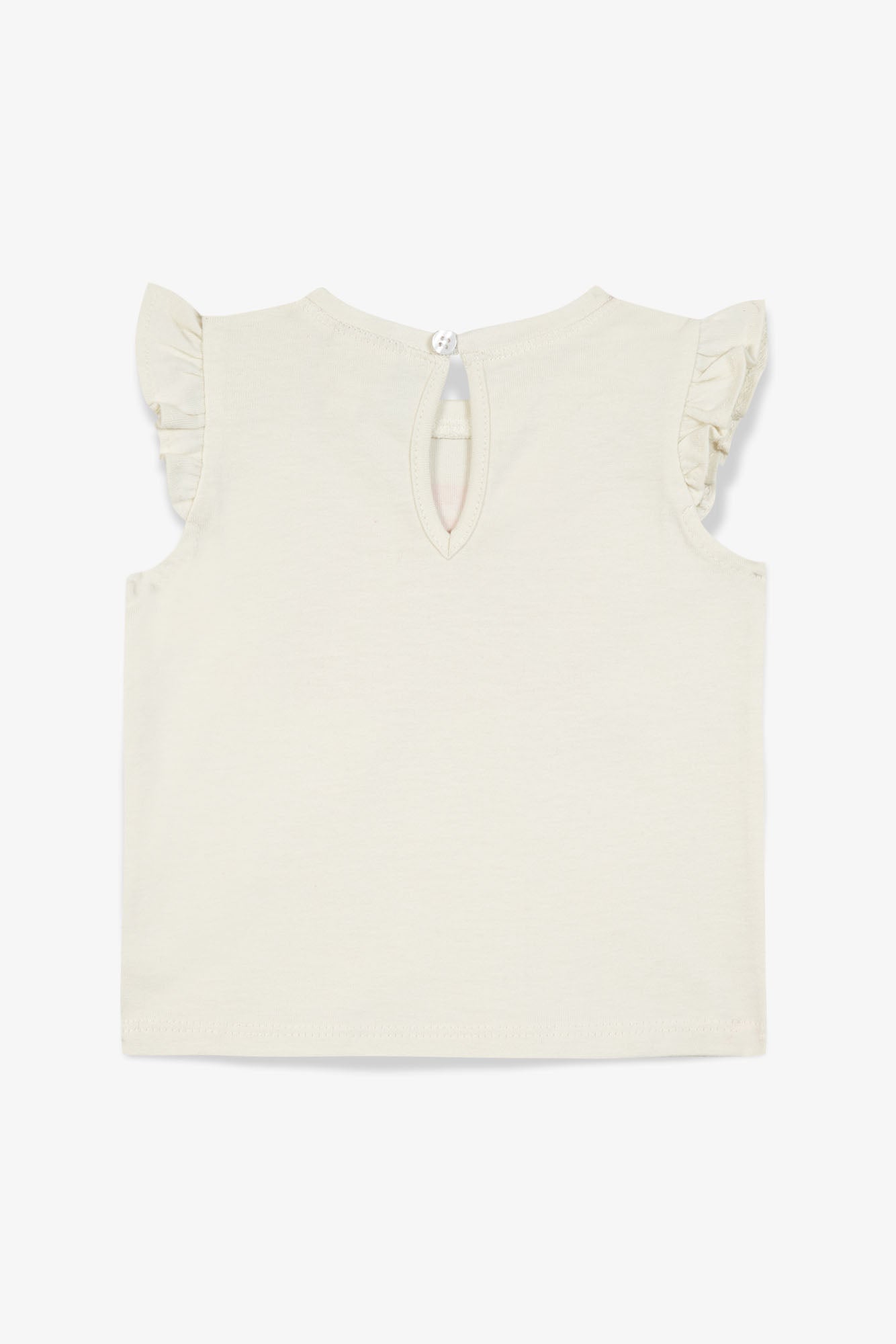 T-shirt - Tika écru Bébé coton organique imprimé