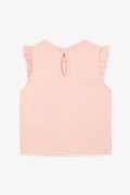 T-shirt - Tika rose Bébé coton organique imprimé