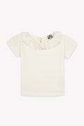 T-shirt - Irisa écru Bébé coton organique imprimé