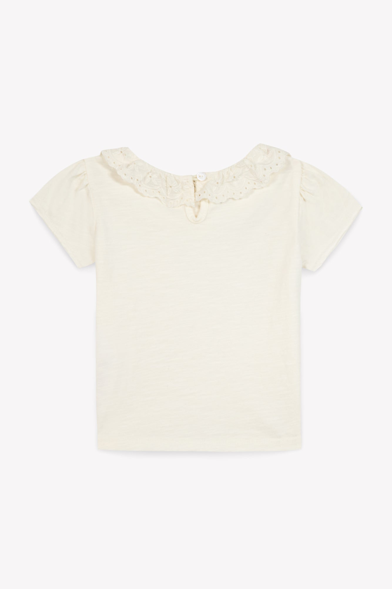 T-shirt - Irisa écru Bébé coton organique imprimé