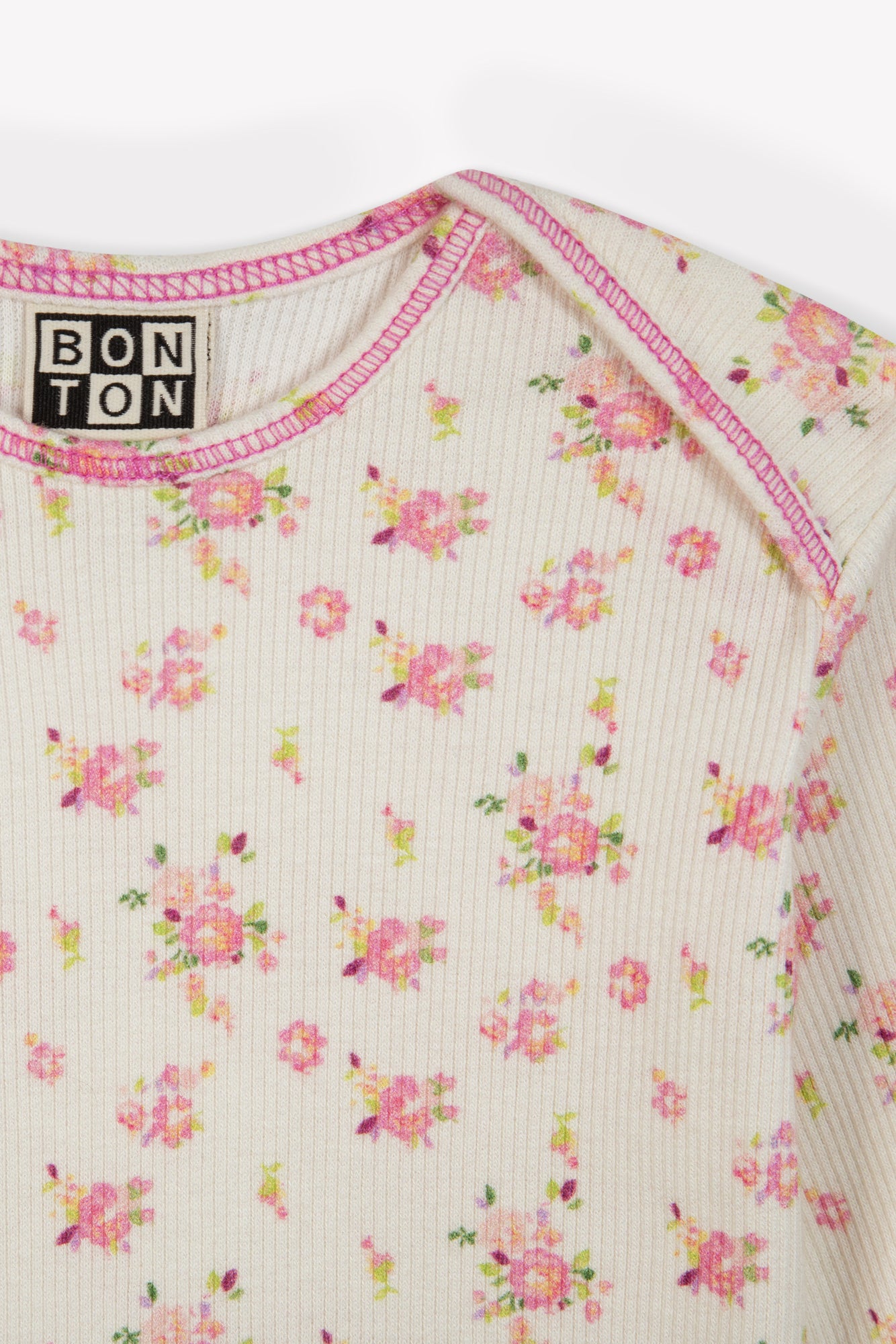 Tee-shirt - Tina rose Bébé coton imprimé