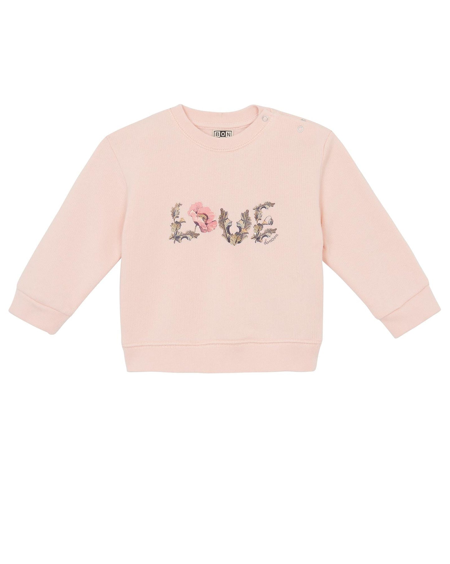 Sweatshirt - Love Pink Baby