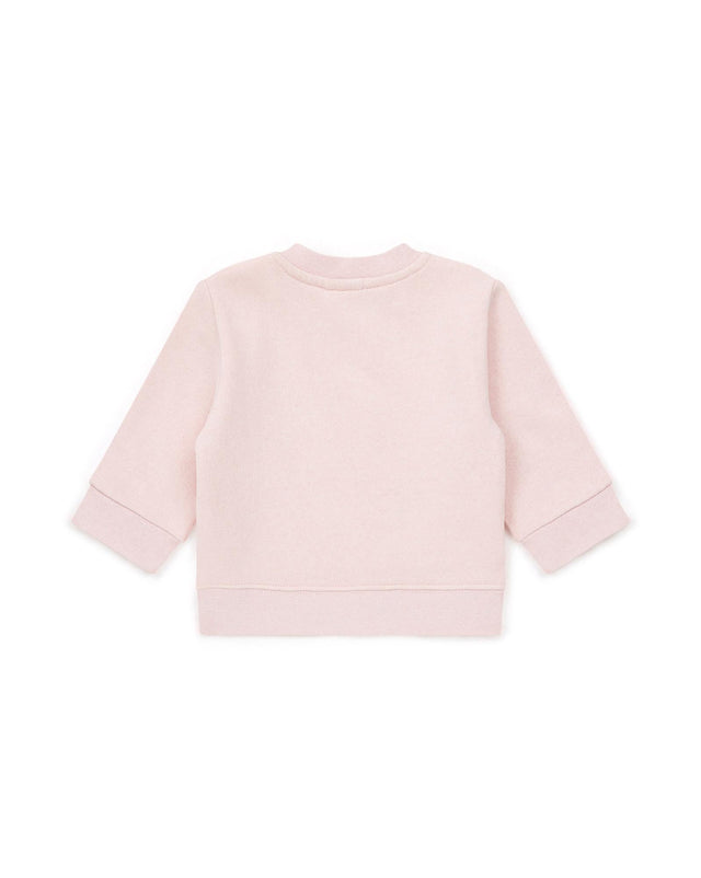 Sweatshirt - Breakfast Pink Baby in organic cotton - Image alternative