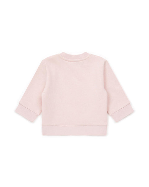 Sweatshirt - Breakfast Pink Baby in organic cotton - Image principale