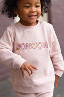 Sweatshirt - Smily Pink clear