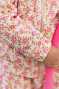 Sweat  - Lino Foulfleur crème bonton