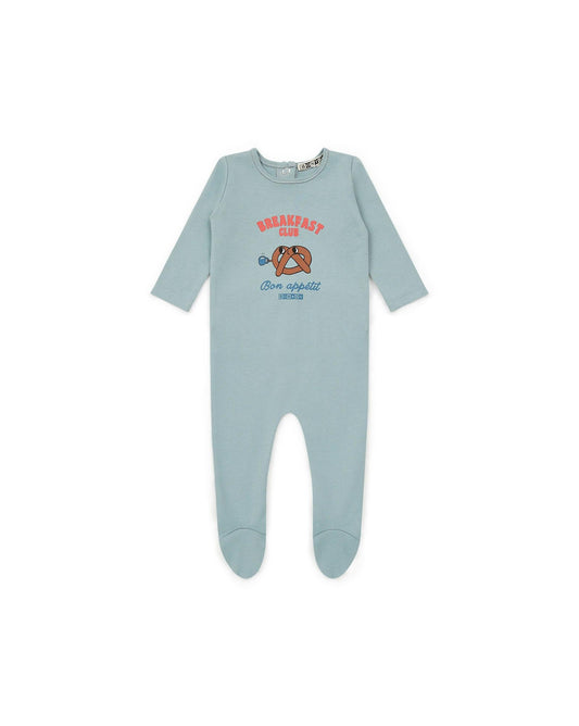 Pyjama bleu Bébé coton biologique