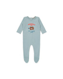 Pyjama - bleu Bébé coton biologique