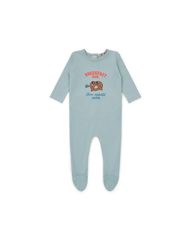 Pyjama - bleu Bébé coton biologique - Image principale