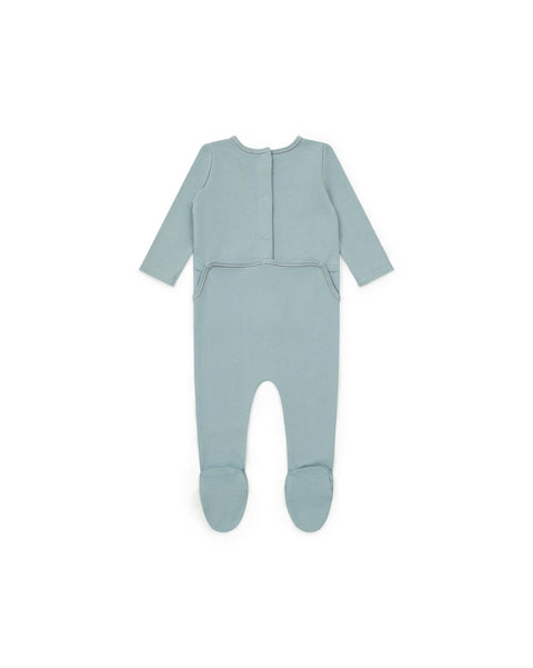 Pyjama - bleu Bébé coton biologique - Image principale
