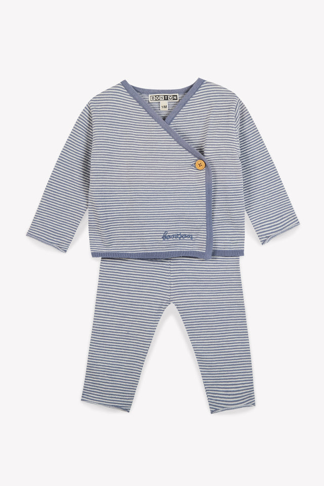Outfit - Dipsy Blue Baby stripe - Image principale