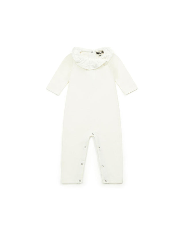 Jumpsuit - Beige Baby in 100% cotton - Image principale