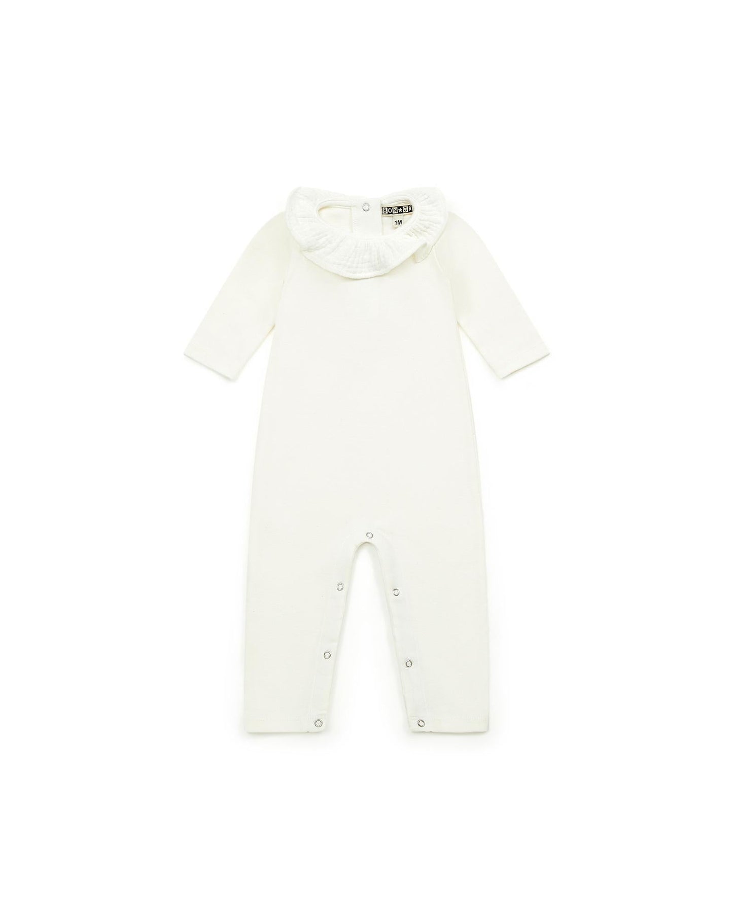 Jumpsuit - Beige Baby in 100% cotton