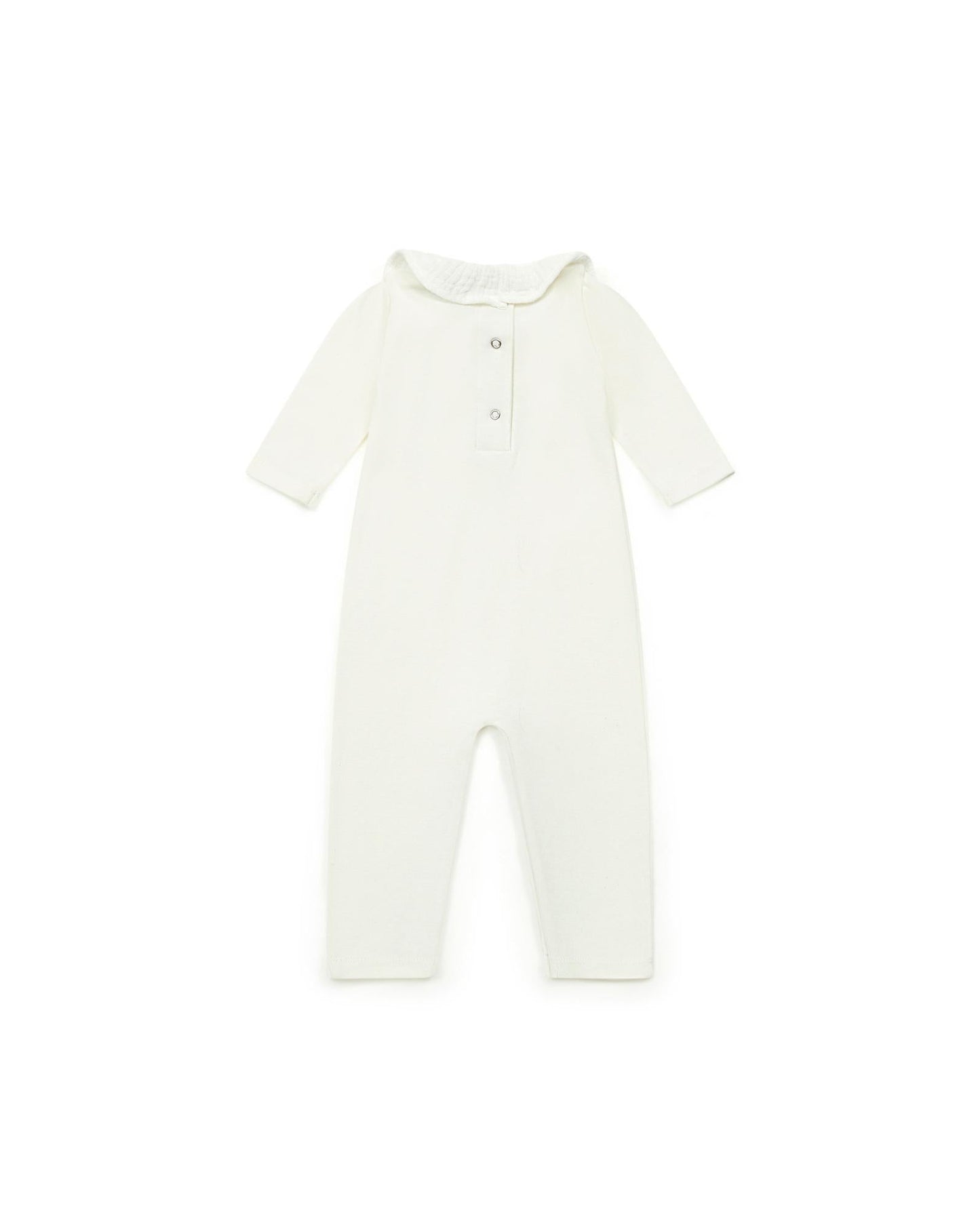 Jumpsuit - Beige Baby in 100% cotton