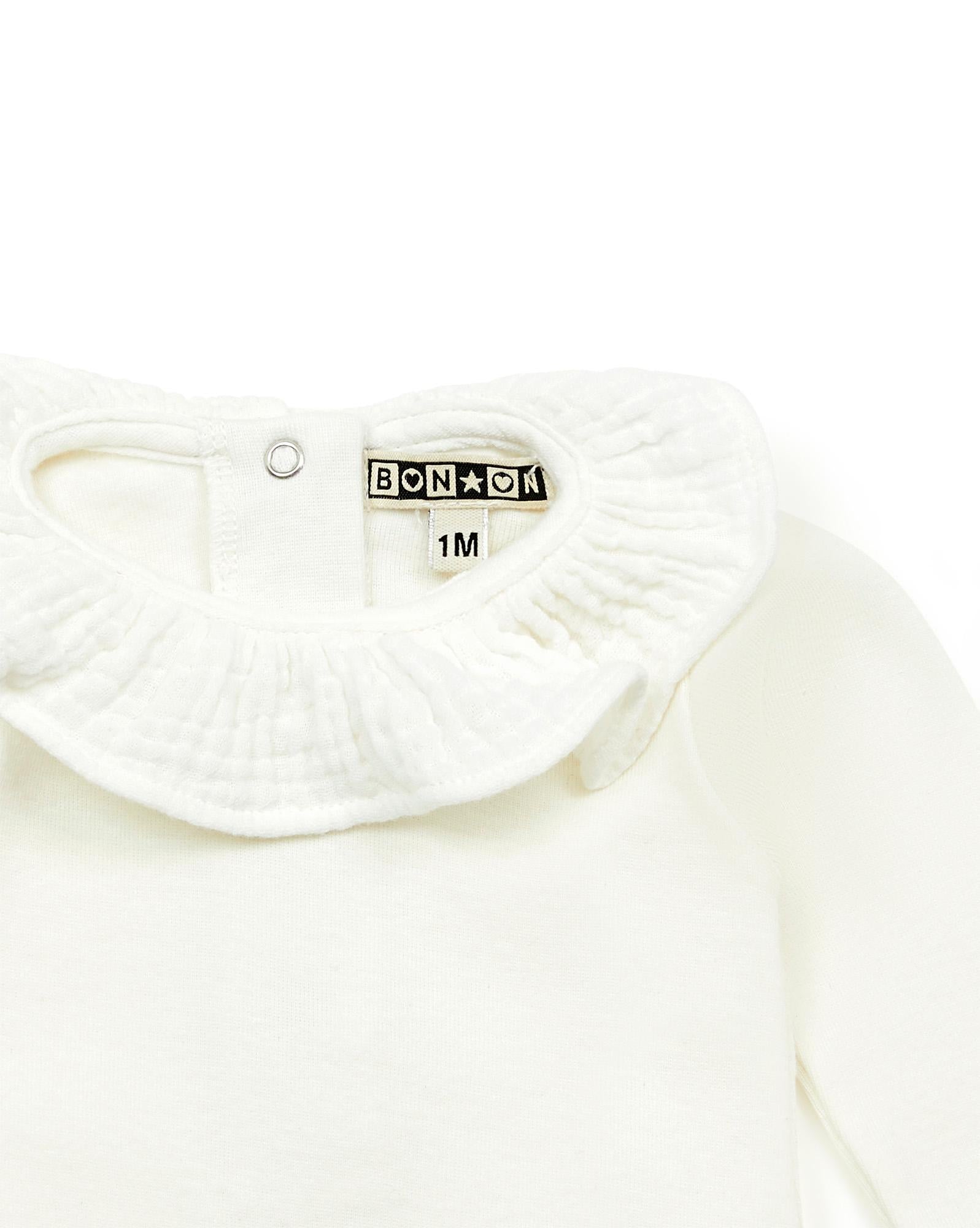 Body beige Bébé en 100% coton