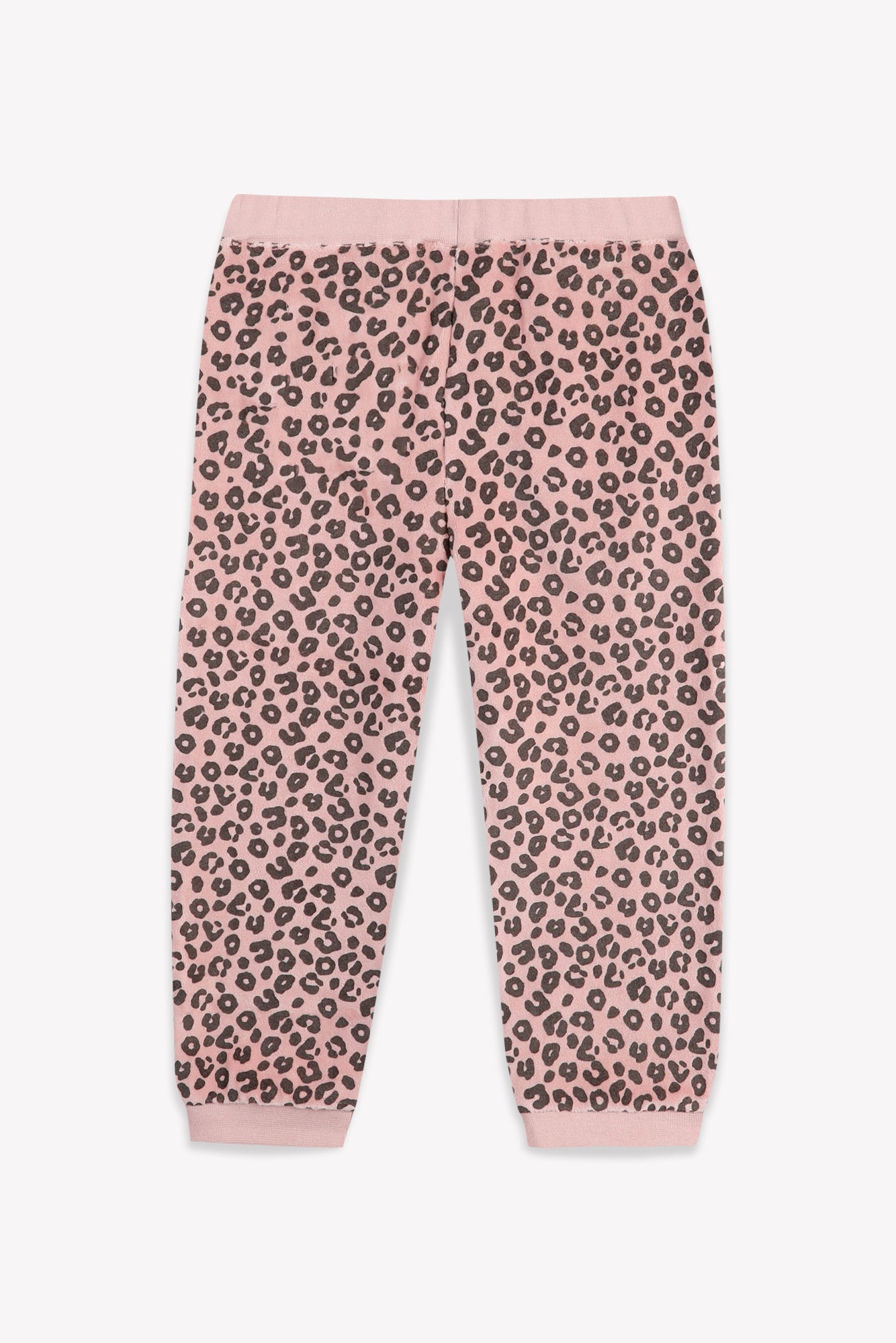 Pantalon - Jogging - rose léopard