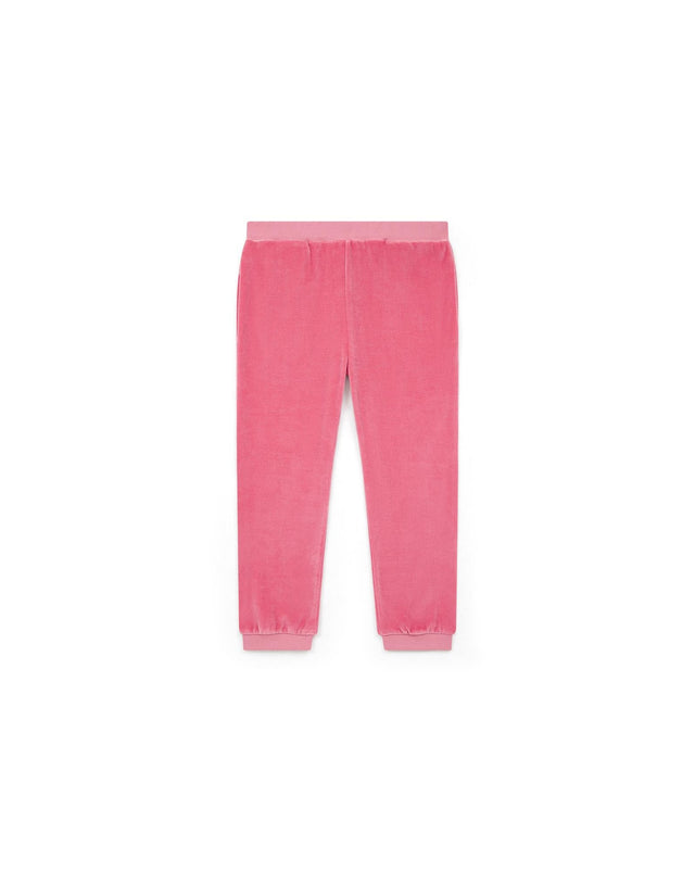 Trousers - Jogging - Pink in Velvet - Image principale