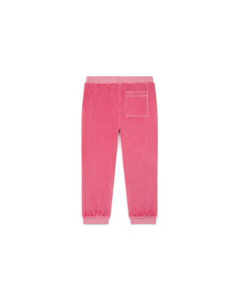 Pantalon - Jogging rose en velours - Image principale