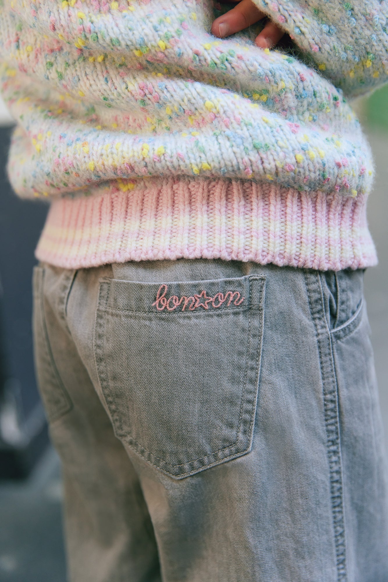 Trousers - Janot Chambray Grey