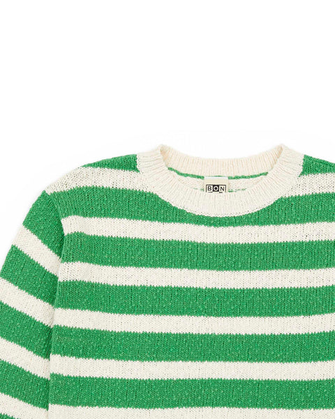 Sweater - Marina Green marinous cotton - Image principale