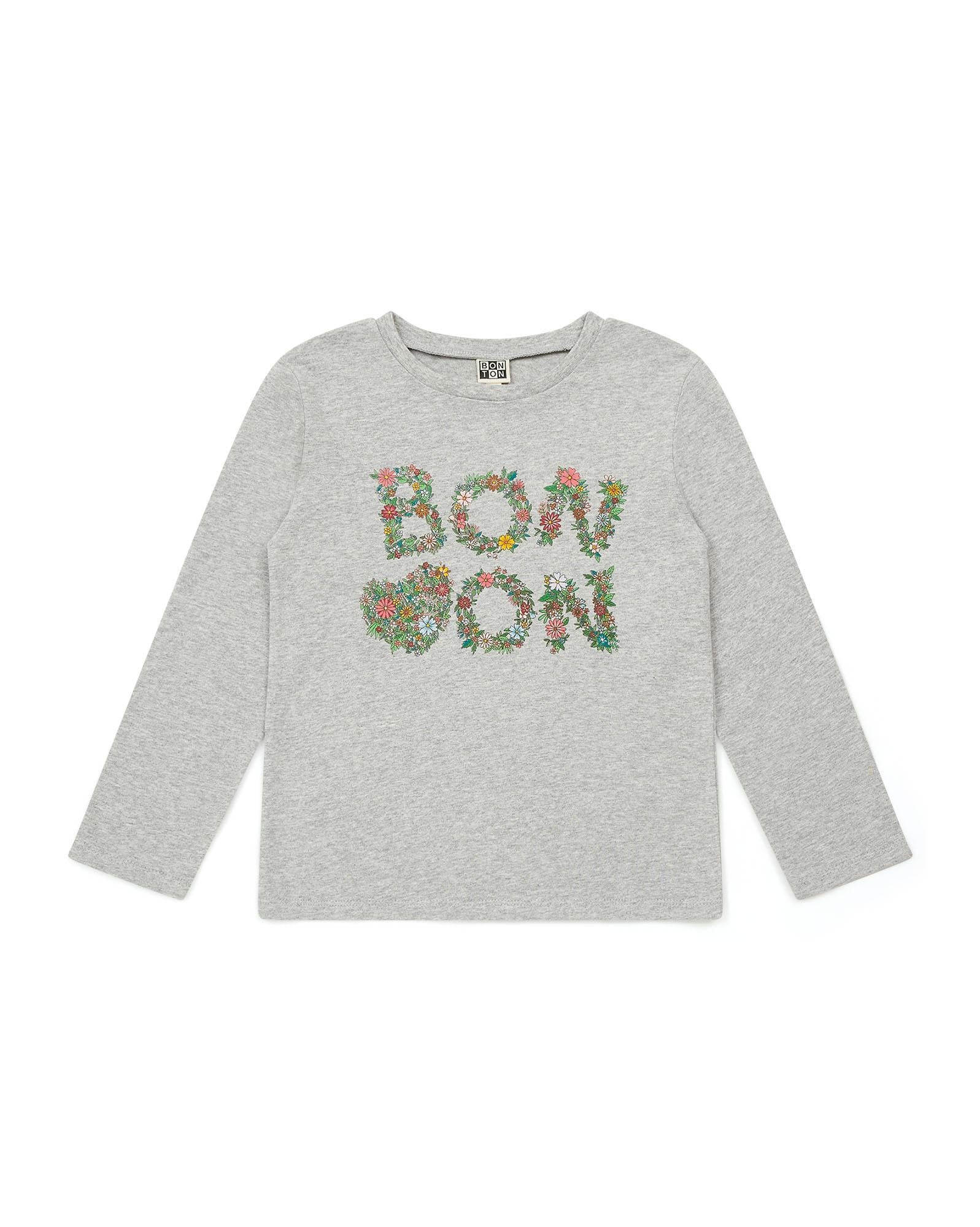 T-shirt ML gris