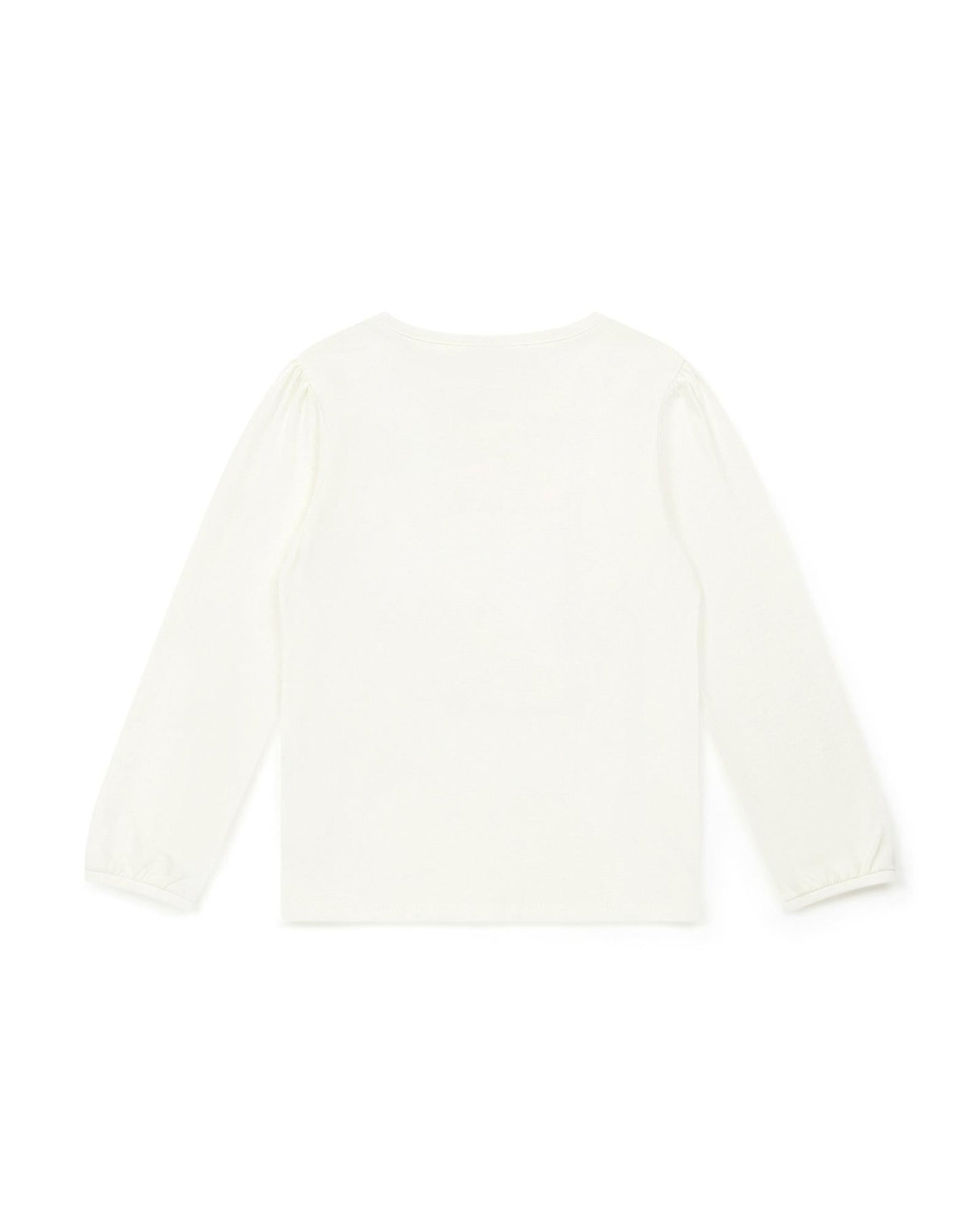 T-shirt - Noeud beige en 100% coton biologique certifié GOTS