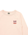 T-shirt - Badge rose en 100% coton biologique certifié GOTS