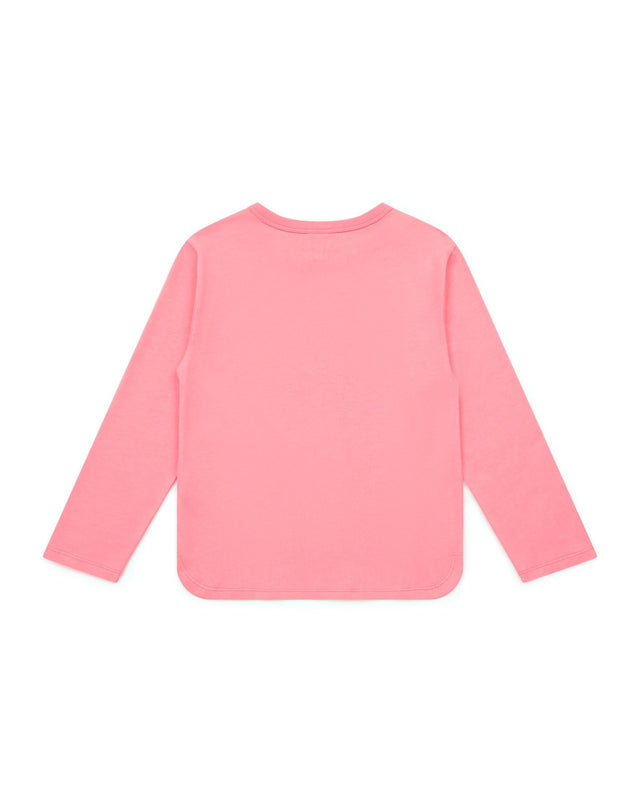 T -shirt - Heyyou Pink In GOTS certified organic cotton - Image alternative
