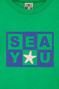 T-shirt - Tubo vert coton organique imprimé seayou