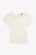 T-shirt - Tiris écru coton organique
