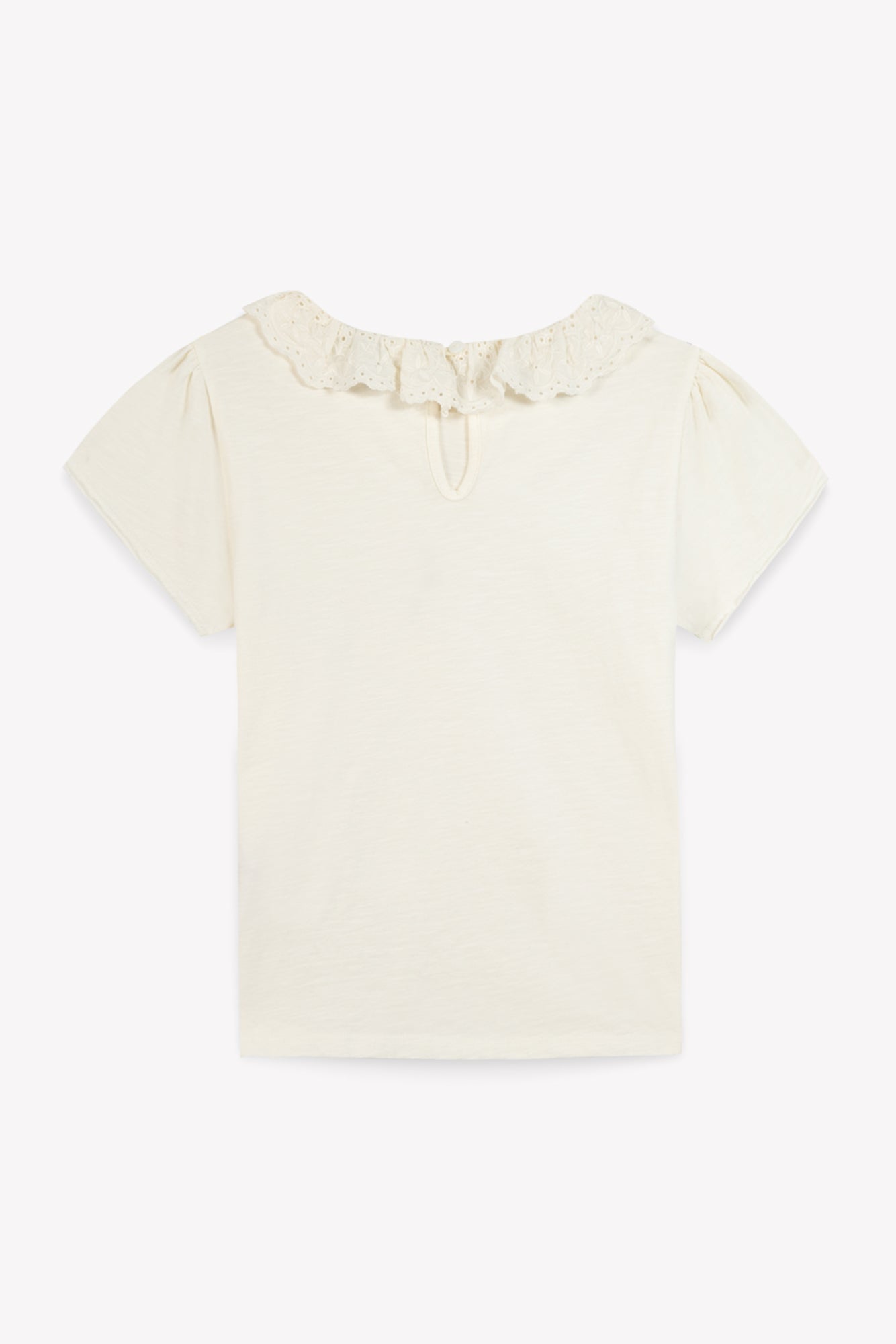 T-shirt - Tiris écru coton organique