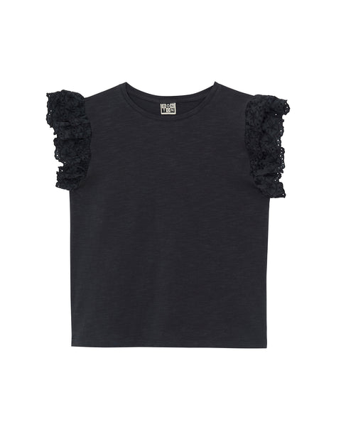 T-shirt - Tulip gris coton organique - Image principale