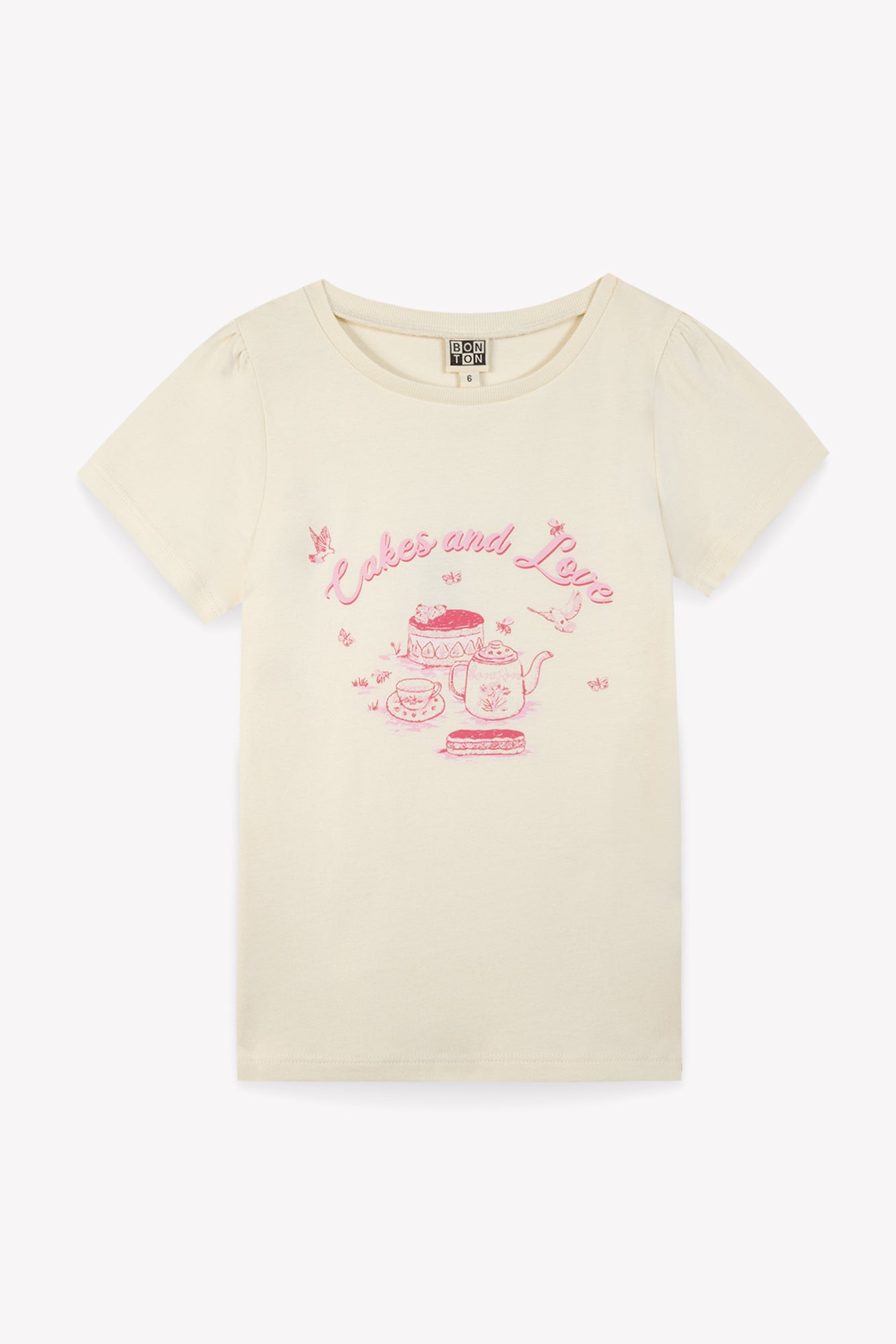 T-shirt - Thym écru coton organique