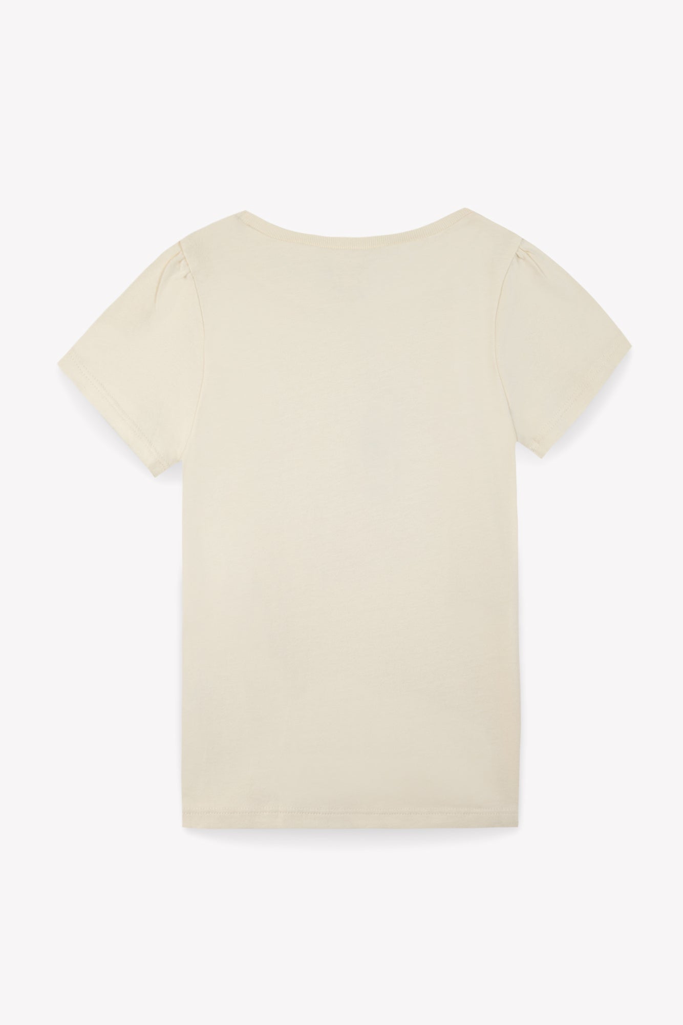 T-shirt - Thym écru coton organique