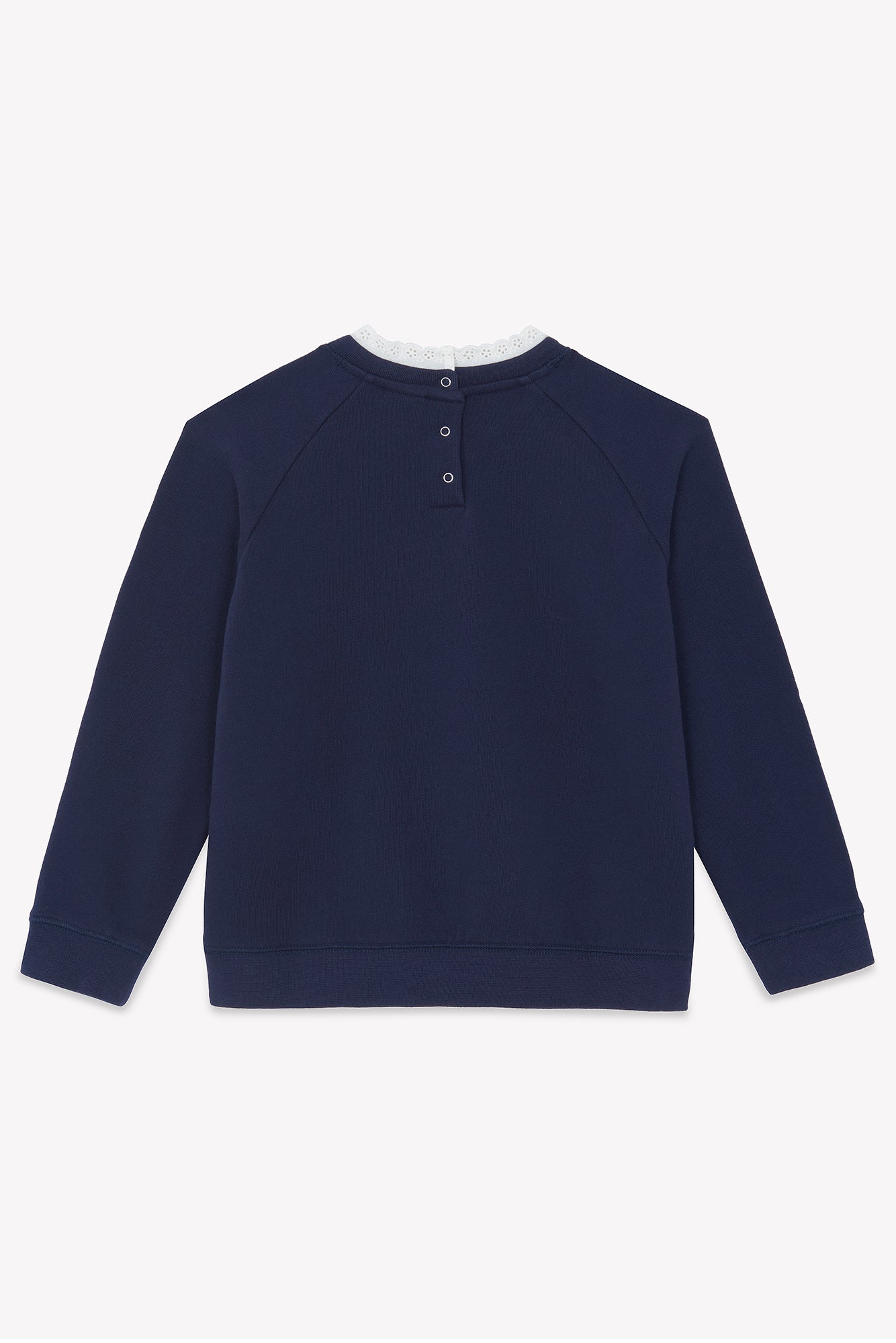 Sweat tilia bleu coton biologique