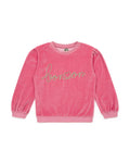 Sweatshirt - Pink in Velvet