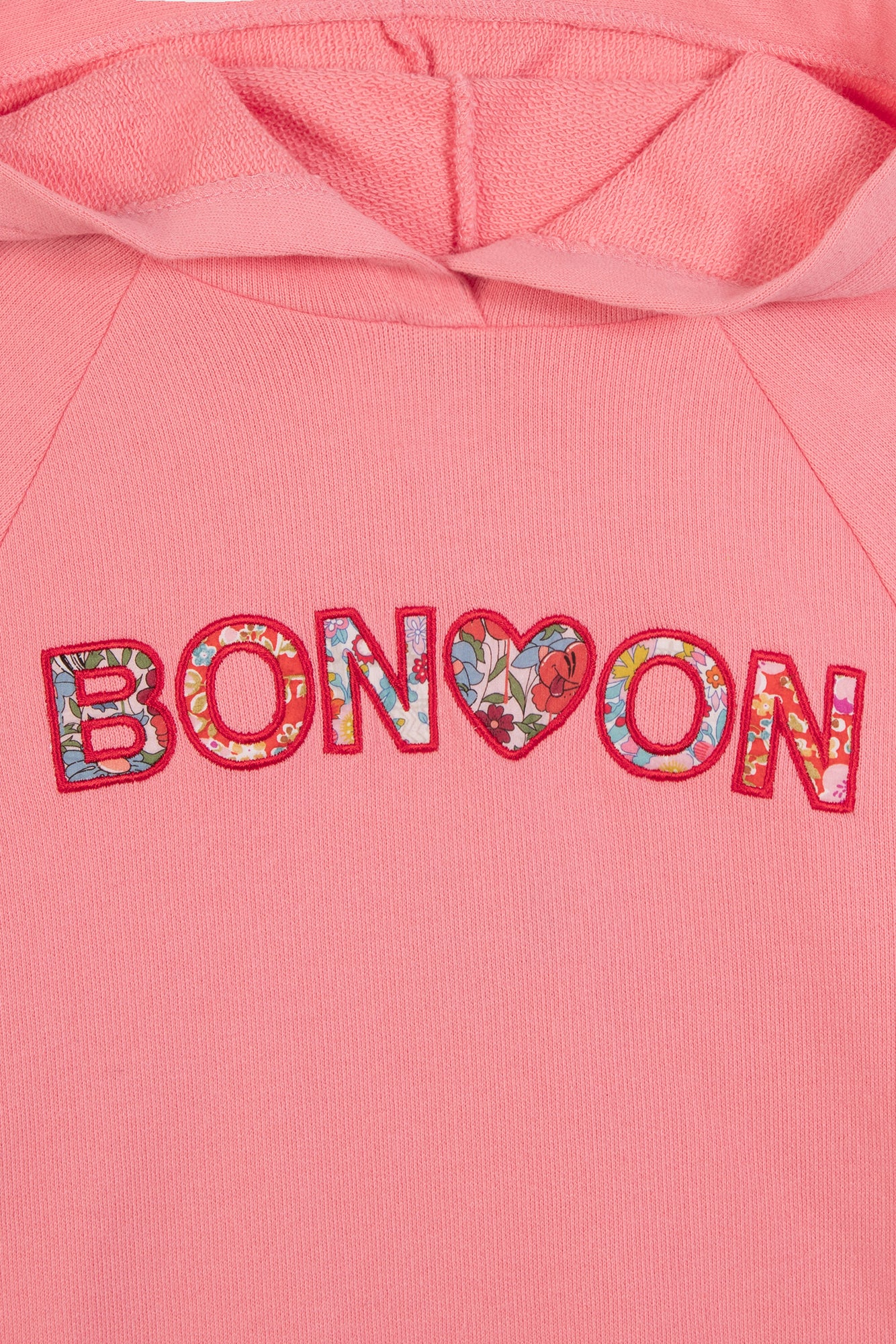 Sweatshirt - Souk Pink Bonton organic cotton Liberty