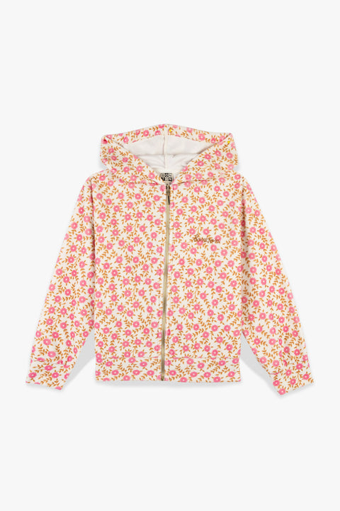 Sweatshirt - Bonton cream foulfleur sax - Image principale