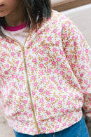 Sweatshirt - Bonton cream foulfleur sax