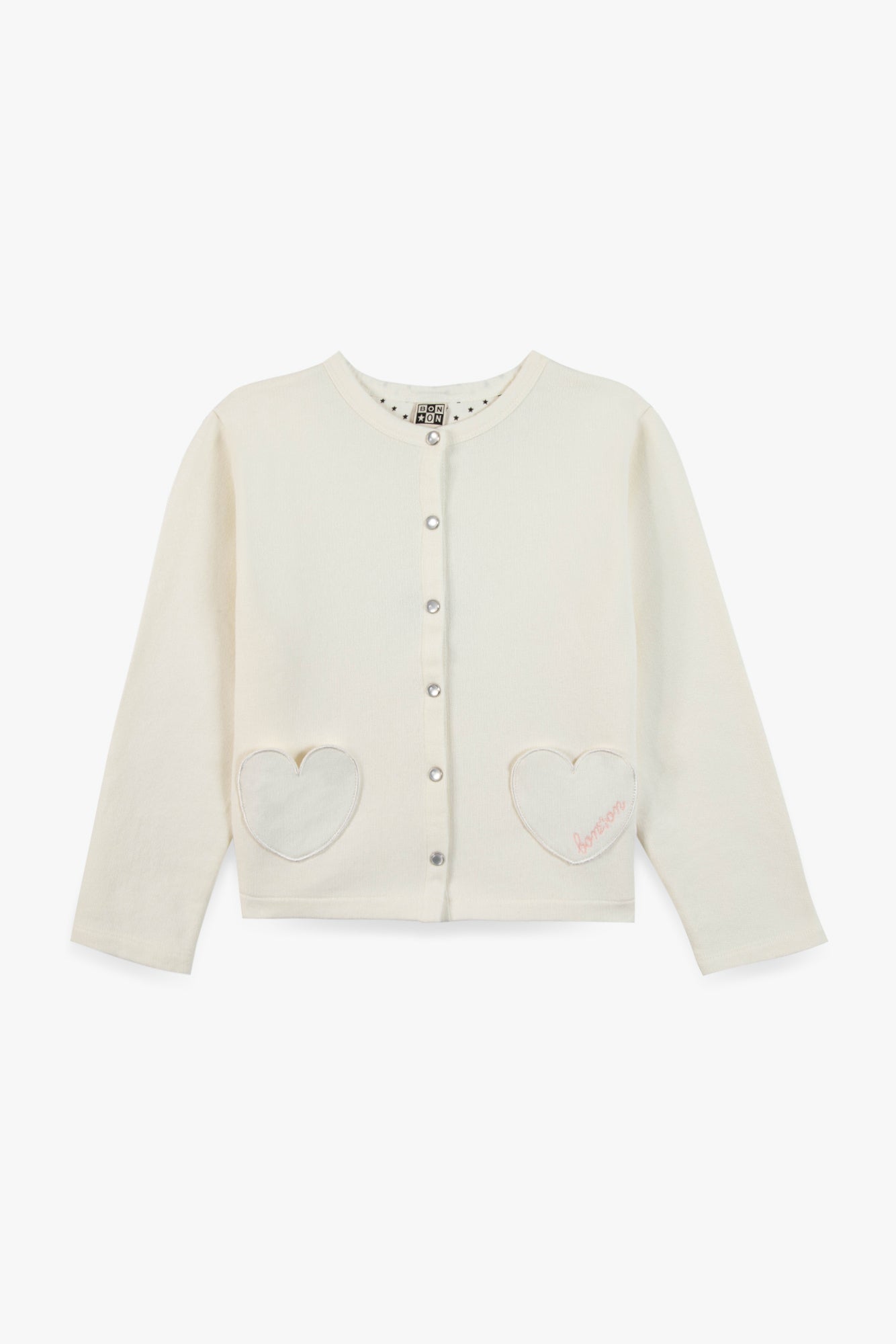 Cardigan - Sister Ecru  cotton Fleece