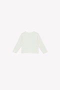 Cardigan - Soeur écru molleton de coton organique