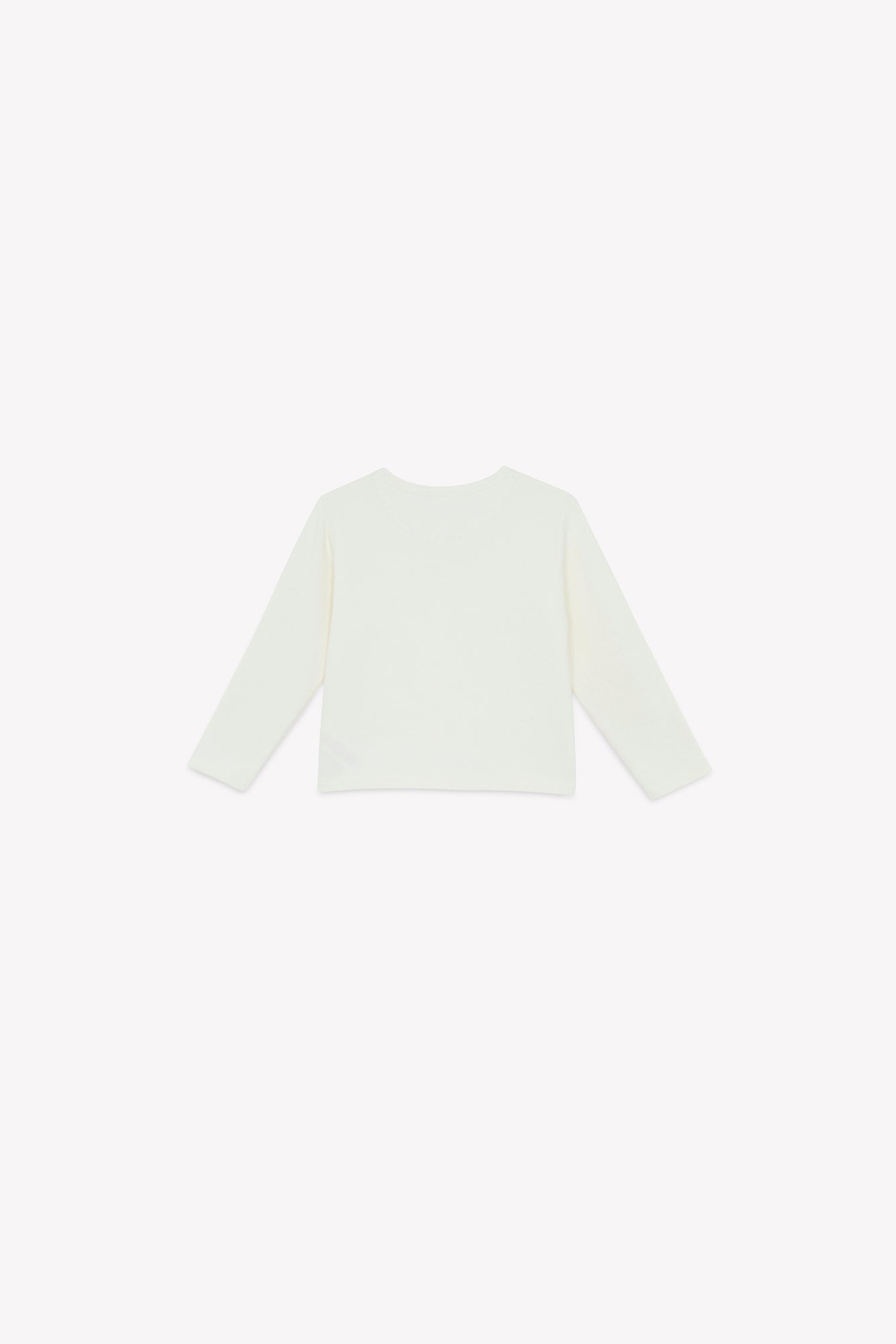 Cardigan - Soeur écru molleton de coton organique