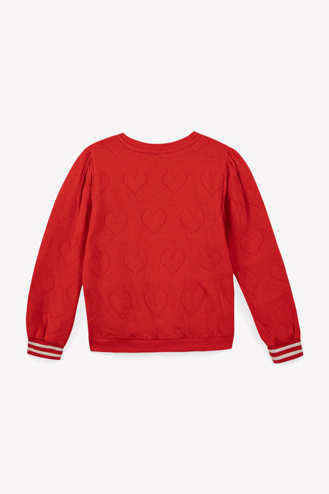 Sweatshirt  - Smack Print heart - Image principale